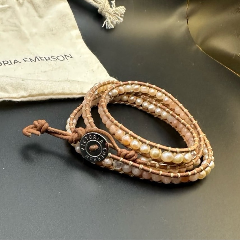 Victoria Emerson Crystal Wrap Bracelet